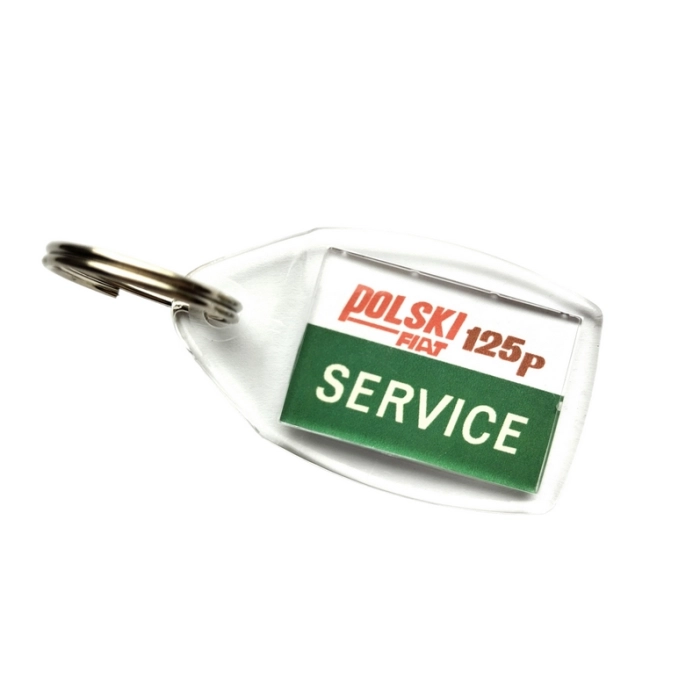 Polski Fiat 125p Service brelok do kluczy