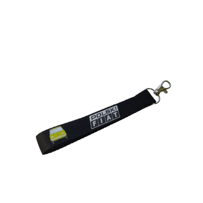 Smycz do kluczy Polski Fiat z emblematem
