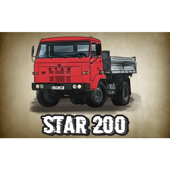 Tablica PRL Star 200