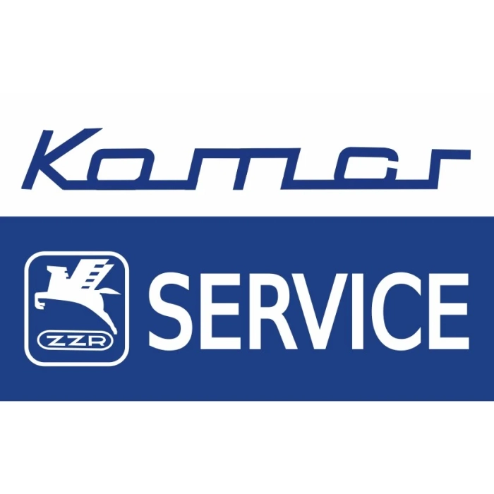 Tablica PRL Komar Service