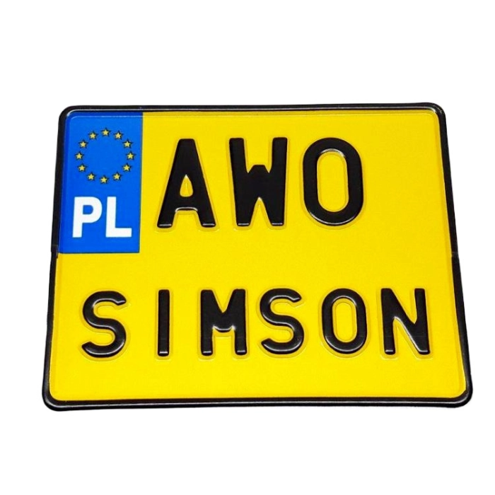 Tablica zlotowa Awo Simson