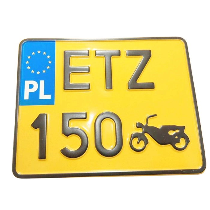 Tablica zlotowa do motocykla ETZ