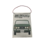 Proporczyk Polski Fiat 125p - zielony
