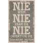 Tablica PRL nie wiem, nie znam się, nie orientuję się, zarobiony jestem